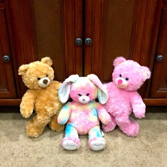 ❣️ BUILD-A-BEAR ❣️ COLLECTION SUPER CUTE BEARS AND ADORABLE BUNNY LOT ( NWOT ) . - Picture 2 of 11